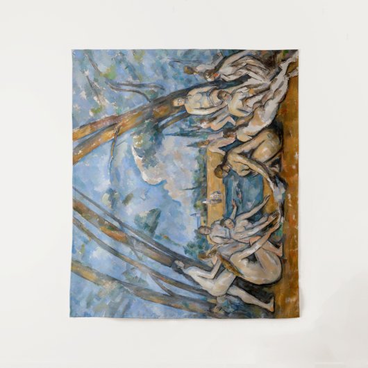 Paul Cezanne - De Grote Bathers Wandkleed (Voorkant)