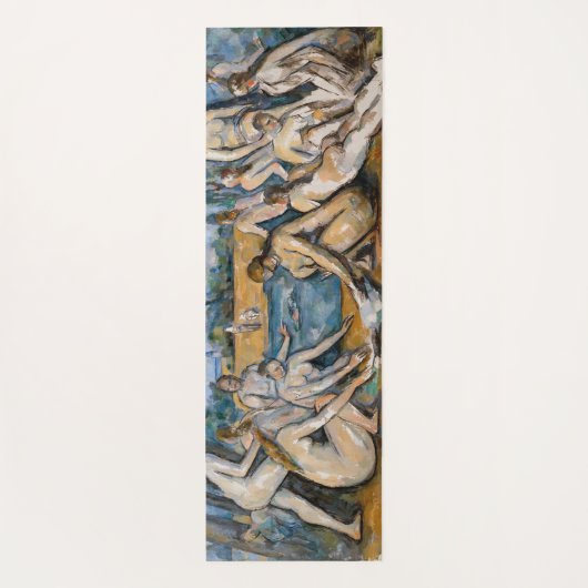 Paul Cezanne - De Grote Bathers Yogamat (Achterkant)