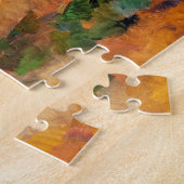 Paul Cezanne - De hut van Jourdan Legpuzzel (Zijkant)