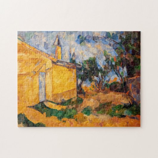 Paul Cezanne - De hut van Jourdan Legpuzzel (Horizontaal)