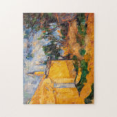 Paul Cezanne - De hut van Jourdan Legpuzzel (Verticaal)