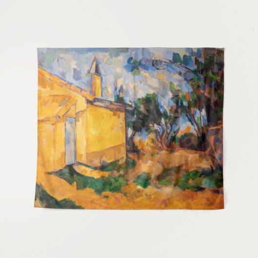 Paul Cezanne - De hut van Jourdan Wandkleed (Voorkant (horizontaal))