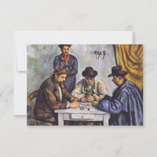 Paul Cezanne - De kaart (Voorkant)