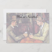 Paul Cezanne - De kaart speelt het fijne Kunstschi (Voorkant)