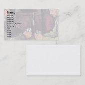 Paul Cezanne - De kaart speelt het fijne Kunstschi Visitekaartje (Voorkant / Achterkant)