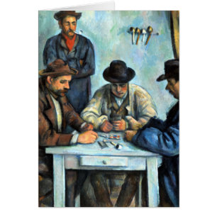 Paul Cezanne De Kaart Spelers
