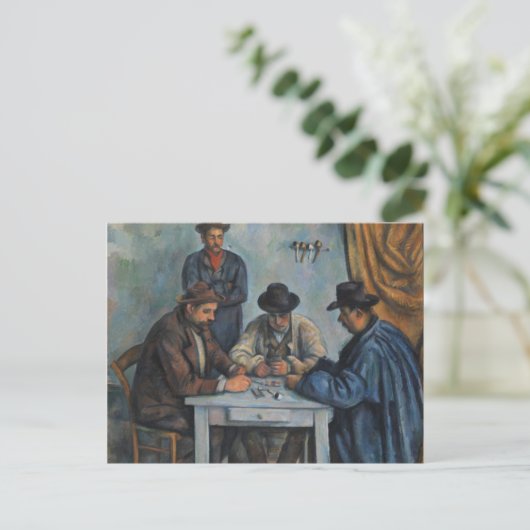 Paul Cezanne | De Kaarten (Staand voorkant)