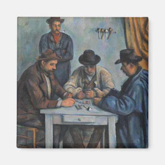 Paul Cezanne | De Kaarten Magneet (Voorkant)
