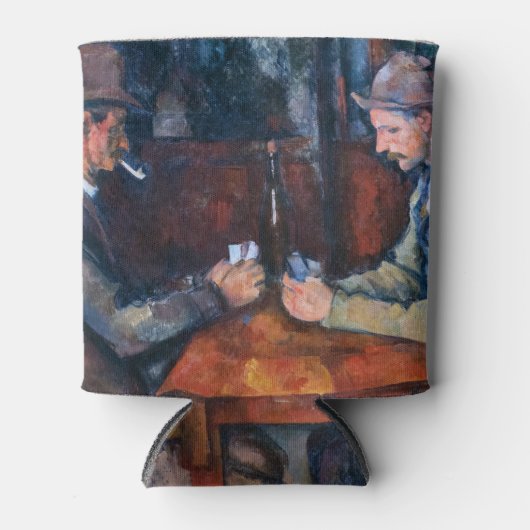 Paul Cezanne - De kaartspelers Blikjeskoeler (Voorkant)