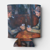 Paul Cezanne - De kaartspelers Blikjeskoeler (Achterkant)