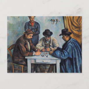 Paul Cezanne - De kaartspelers Briefkaart