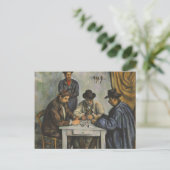 Paul Cézanne - De kaartspelers Briefkaart (Staand voorkant)