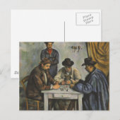 Paul Cézanne - De kaartspelers Briefkaart (Voorkant / Achterkant)