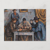 Paul Cezanne - De kaartspelers Briefkaart (Voorkant)
