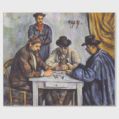 Paul Cezanne - De kaartspelers Cadeaupapier (Vlak)