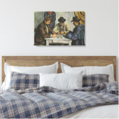Paul Cezanne - De kaartspelers Canvas Afdruk (Insitu (Slaapkamer))