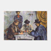 Paul Cezanne - De kaartspelers Deurmat (Voorkant)