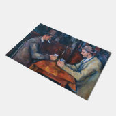 Paul Cezanne - De kaartspelers Deurmat (Schuin)