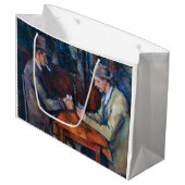 Paul Cezanne - De kaartspelers Groot Cadeauzakje (Voorkant Gekanteld)