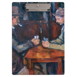 Paul Cezanne - De kaartspelers Klembord