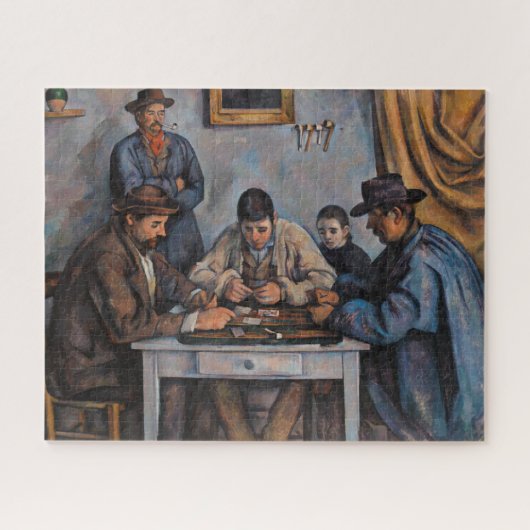 Paul Cezanne - De kaartspelers Legpuzzel (Horizontaal)
