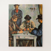 Paul Cezanne - De kaartspelers Legpuzzel (Verticaal)
