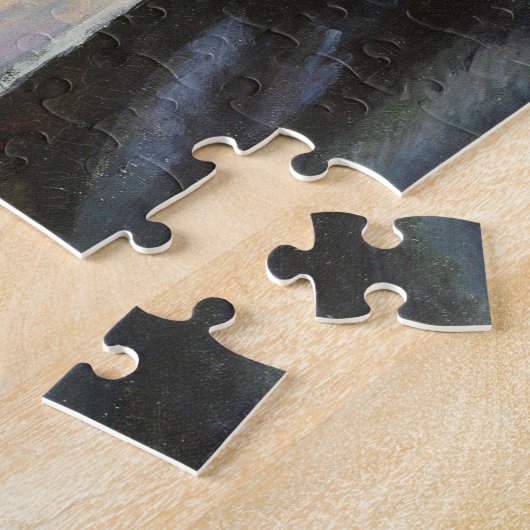 Paul Cezanne - De kaartspelers Legpuzzel (Zijkant)