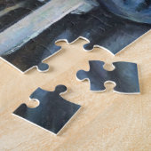 Paul Cezanne - De kaartspelers Legpuzzel (Zijkant)