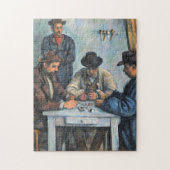 Paul Cezanne - De kaartspelers Legpuzzel (Verticaal)