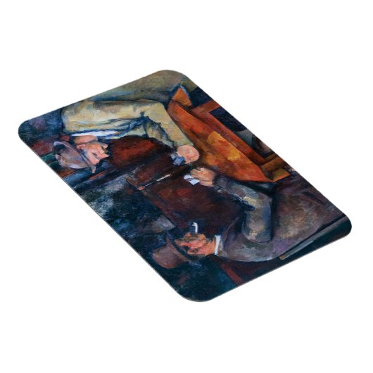 Paul Cezanne - De kaartspelers Magneet (Rechterzijde)