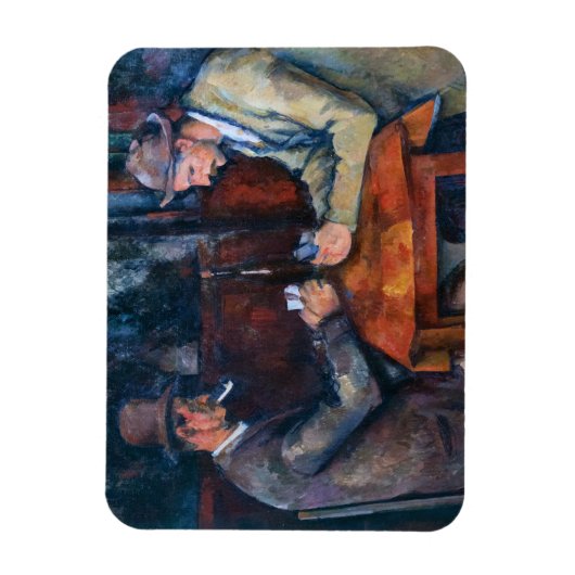 Paul Cezanne - De kaartspelers Magneet (Verticaal)