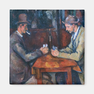 Paul Cezanne - De kaartspelers Magneet