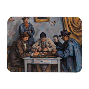 Paul Cezanne - De kaartspelers Magneet