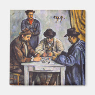 Paul Cezanne - De kaartspelers Magneet