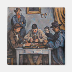 Paul Cezanne - De kaartspelers Magneet