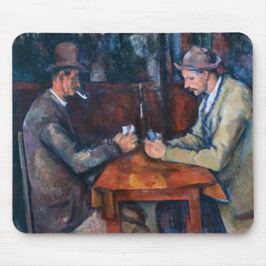 Paul Cezanne - De kaartspelers Muismat (Voorkant)