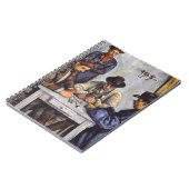 Paul Cezanne - De kaartspelers Notitieboek (Linkerzijde)