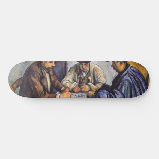 Paul Cezanne - De kaartspelers Persoonlijk Skateboard (Horizontaal)
