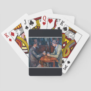 Paul Cezanne - De kaartspelers Pokerkaarten