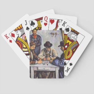 Paul Cezanne - De kaartspelers Pokerkaarten