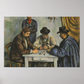 Paul Cezanne - De kaartspelers Poster (Voorkant)
