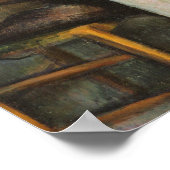 Paul Cezanne - De kaartspelers Poster (Hoek)