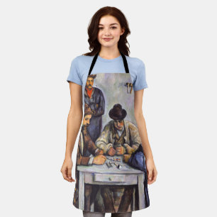 Paul Cezanne - De kaartspelers Schort