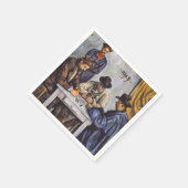Paul Cezanne - De kaartspelers Servet (Hoek)