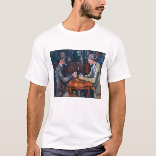 Paul Cezanne - De kaartspelers T-shirt (Voorkant)