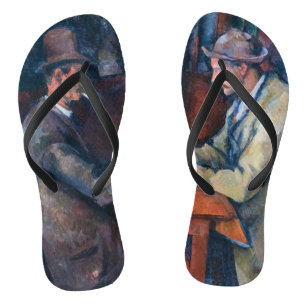 Paul Cezanne - De kaartspelers Teenslippers
