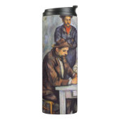 Paul Cezanne - De kaartspelers Thermosbeker (Gedraaid links)