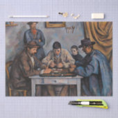 Paul Cezanne - De kaartspelers Tissuepapier (Craft)