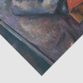 Paul Cezanne - De kaartspelers Tissuepapier (Detail)