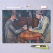 Paul Cezanne - De kaartspelers Tissuepapier (Craft)